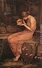 John William Waterhouse Famous Paintings - Psyche Opening the Golden Box